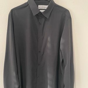 Mizzen+Main Leeward Grey pattern large trim fit